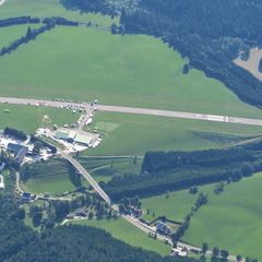 Flugwegposition um 14:12:21: Aufgenommen in der Nähe von St. Sebastian, Österreich in 2687 Meter
